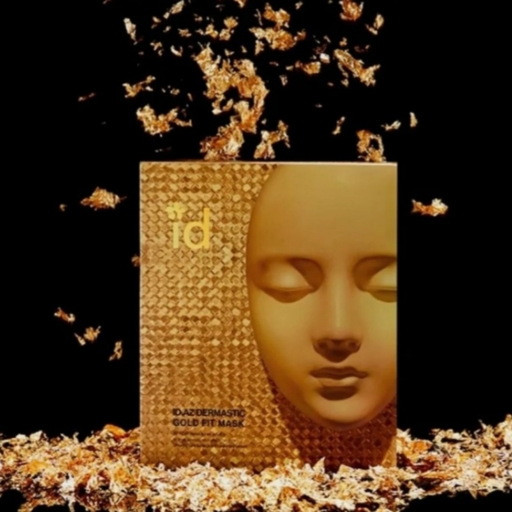 👑 NEW/SEALED ID.AZ Dermastic Gold Fit Mask 👑